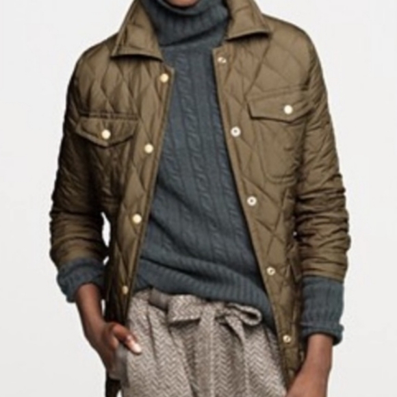 J. Crew Jackets & Blazers - J Crew Quilted Down Puffer Excursion Utility Field Jacket